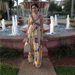 Anthropologie Moulinette Soeurs botanical crossway dress women size 0